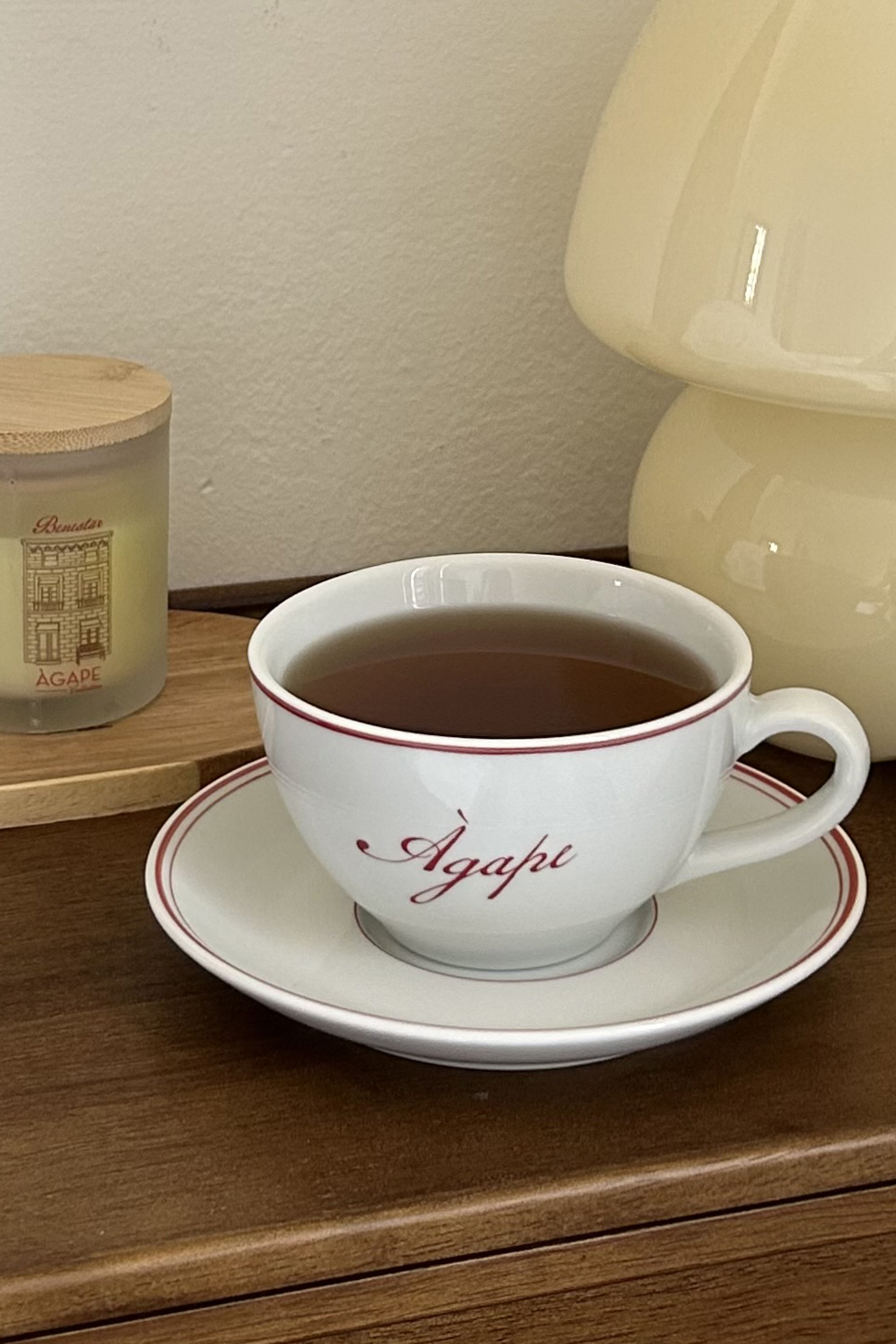 Taza con Plato Àgape